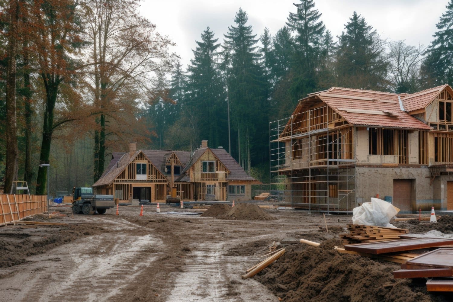 Rebuilding a home after wildfire